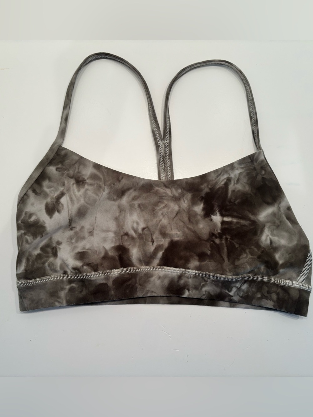 Lululemon Green Tie-Dye Sports Bralette